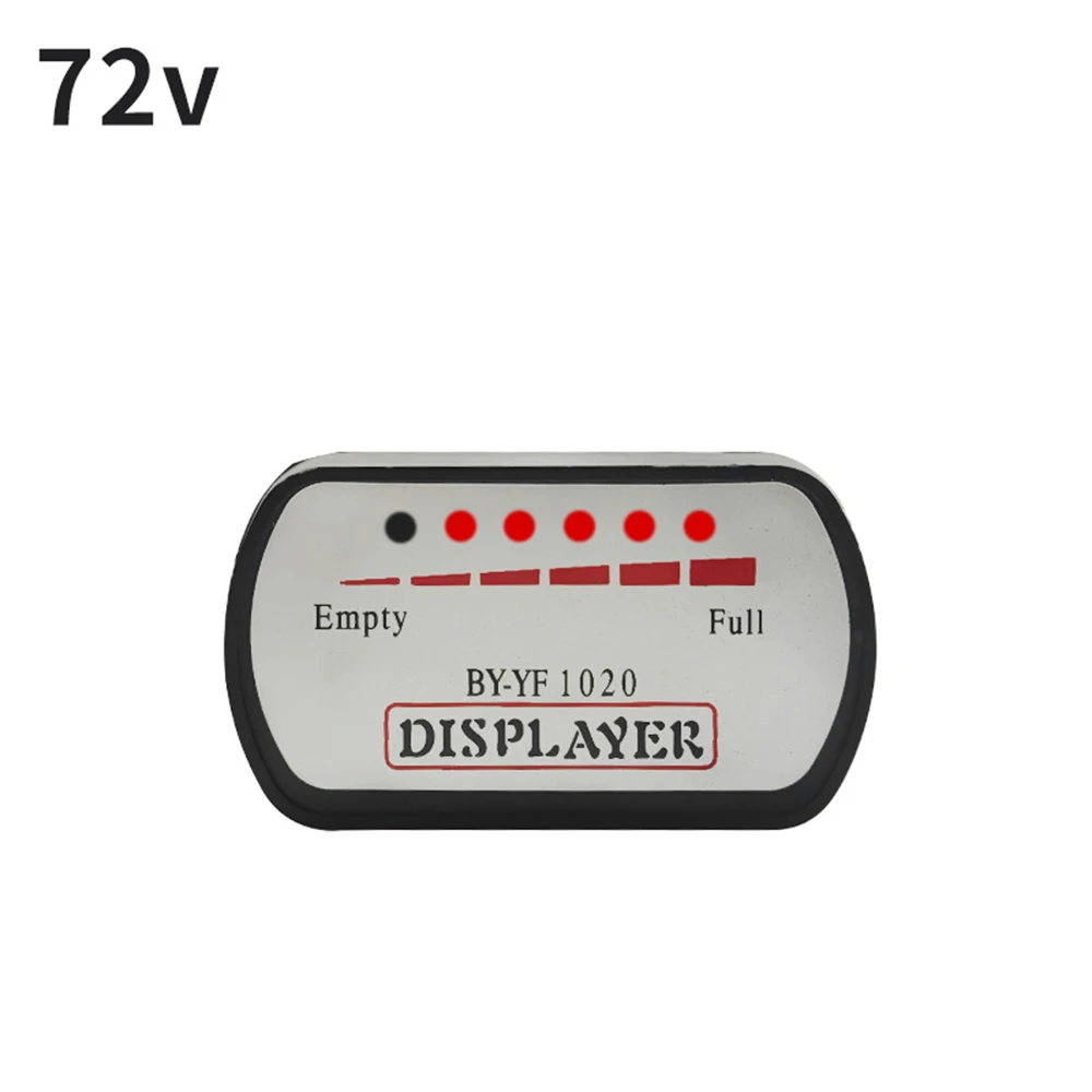 

72V Waterproof eBike Voltmeter Power Display Battery Capacity Indicator Meter Tester For Electrical Motorcycles Scooter eBike