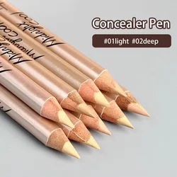 Lápiz corrector para cubrir cejas, ojeras femeninas, manchas impermeables, tono de piel modificado, diseño de tatuaje, herramientas para cejas