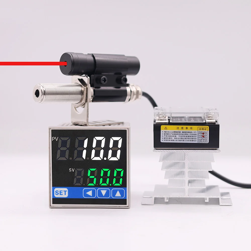 Infrared temperature controller PID non-contact laser thermostat