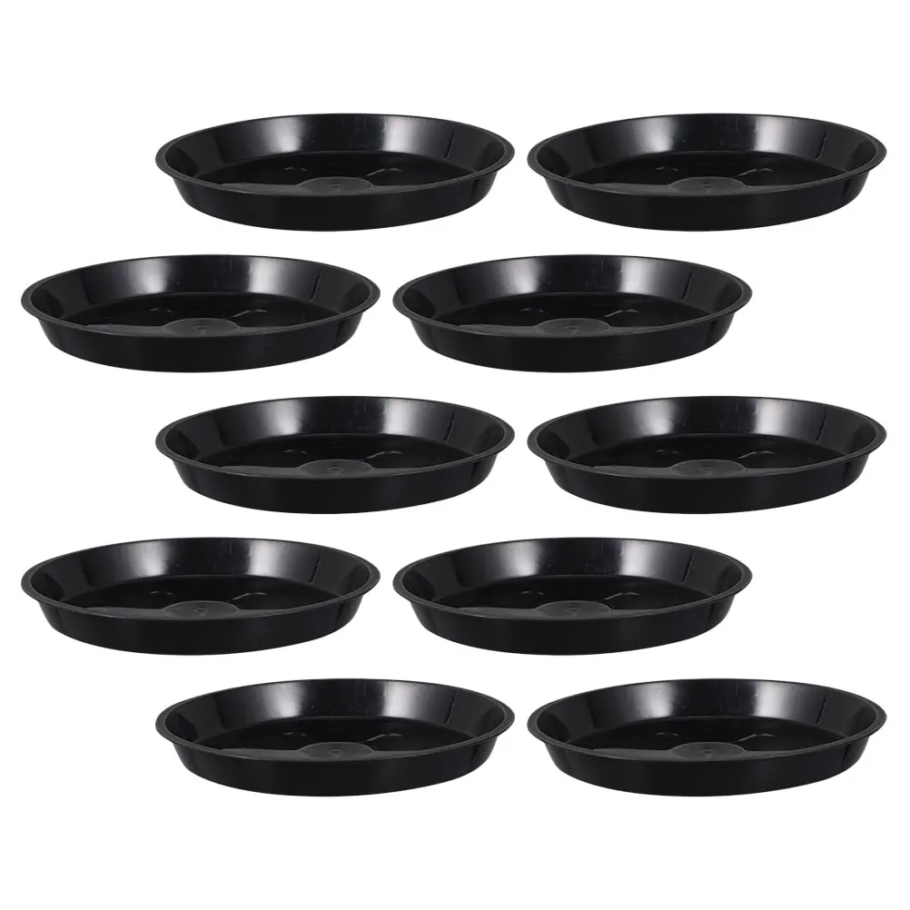 

10 Pcs Flower Pot Base Plant Pots Indoor Trays Container Flowerpot Water Plastic Saucers Planter for Plants