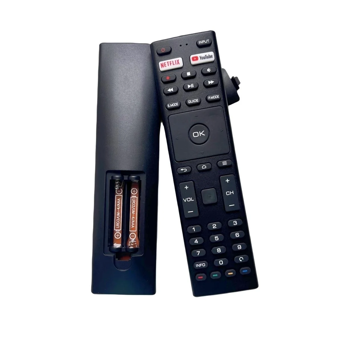 New remote control fit for Continental Edison SMART TV CEQLED55SA20B7 CEQLED50SA20B7 CEQLED43SA21B7