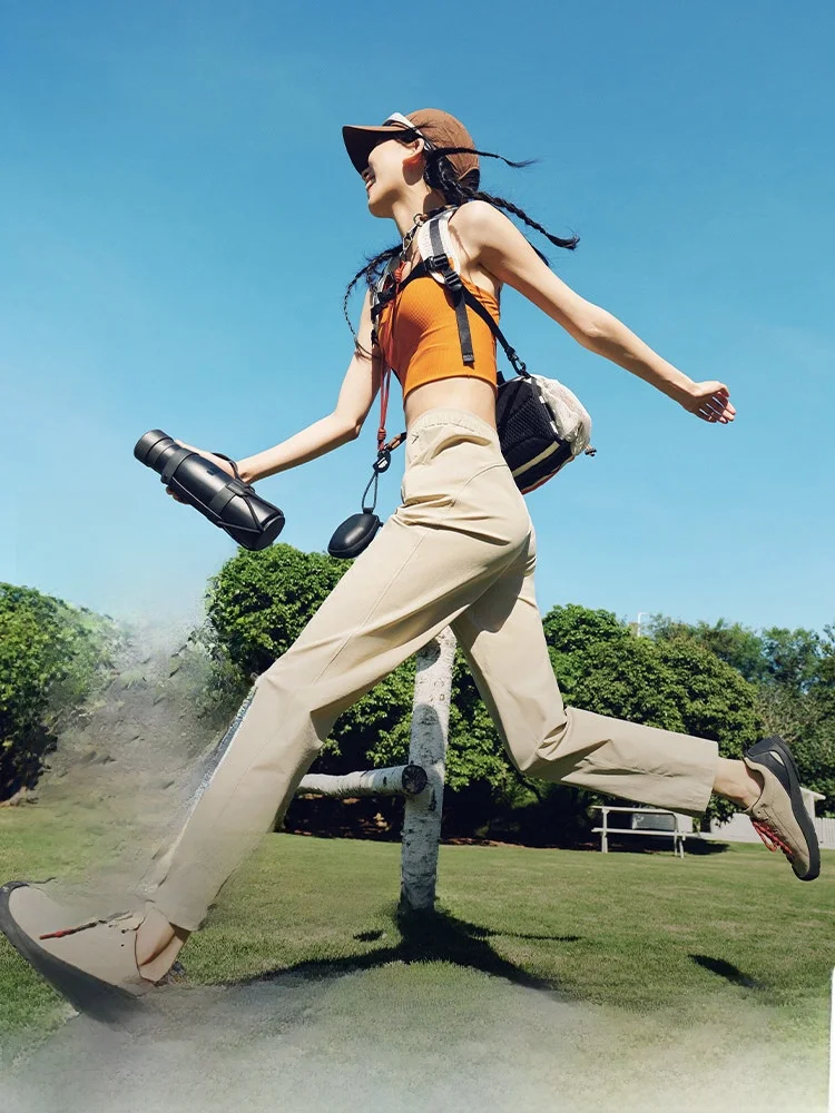 

Banana Le Women's Conical Pants Sun Protection hine Waable Dry Comfortable High Elastici Commute Sle Casual Pants