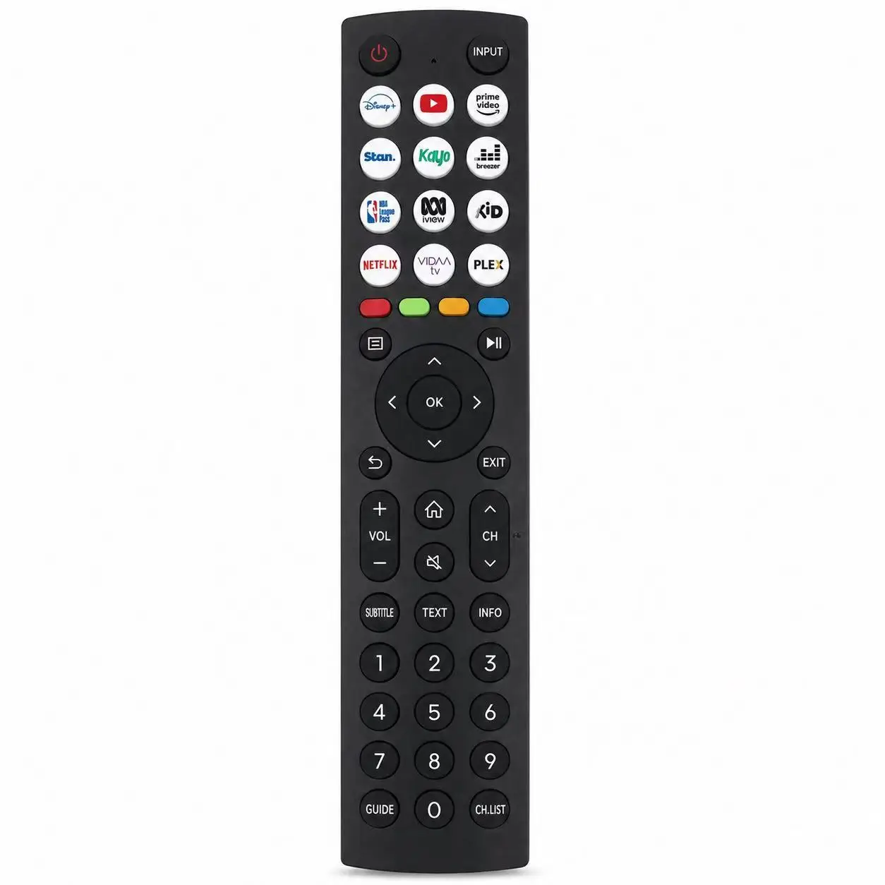 ERF2R36H Original TV Remote Control for Hisense 4K UHD LED LCD TV, Fits 55U7HAU 65U7HAU 75U7HAU 85U7HAU 50A7HAU 85A7HAU 55A7H