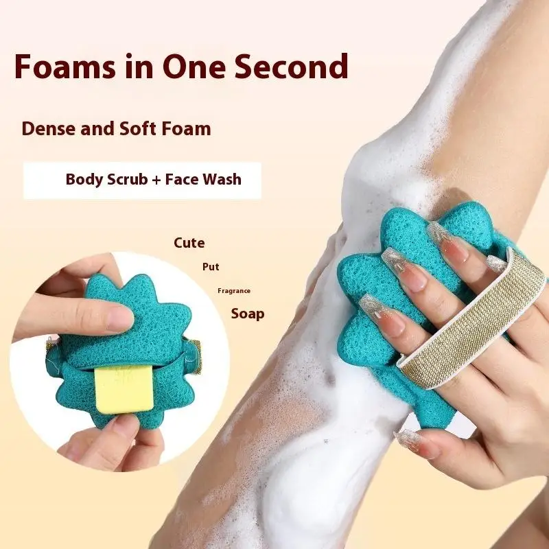 Face Cleaning Sponge Pads Deep Cleansing Exfoliator Makeup Remover Facial SPA Massage Cosmetic Removal Pads Soft Face Wash Tools