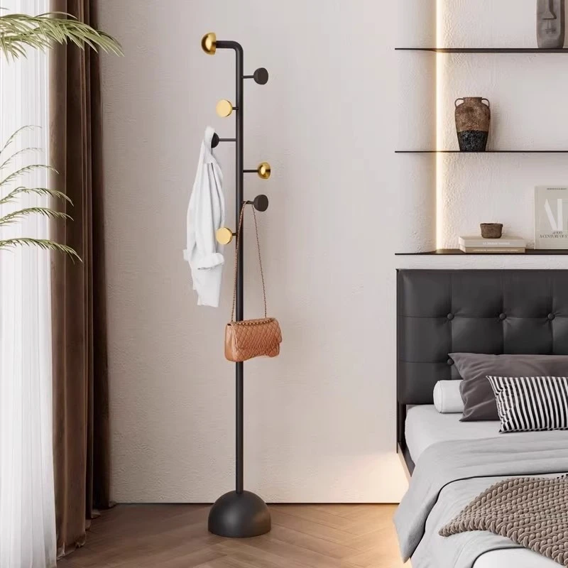 Italian modern simple hanger floor-to-ceiling bedroom small hanger household coat rack entrance