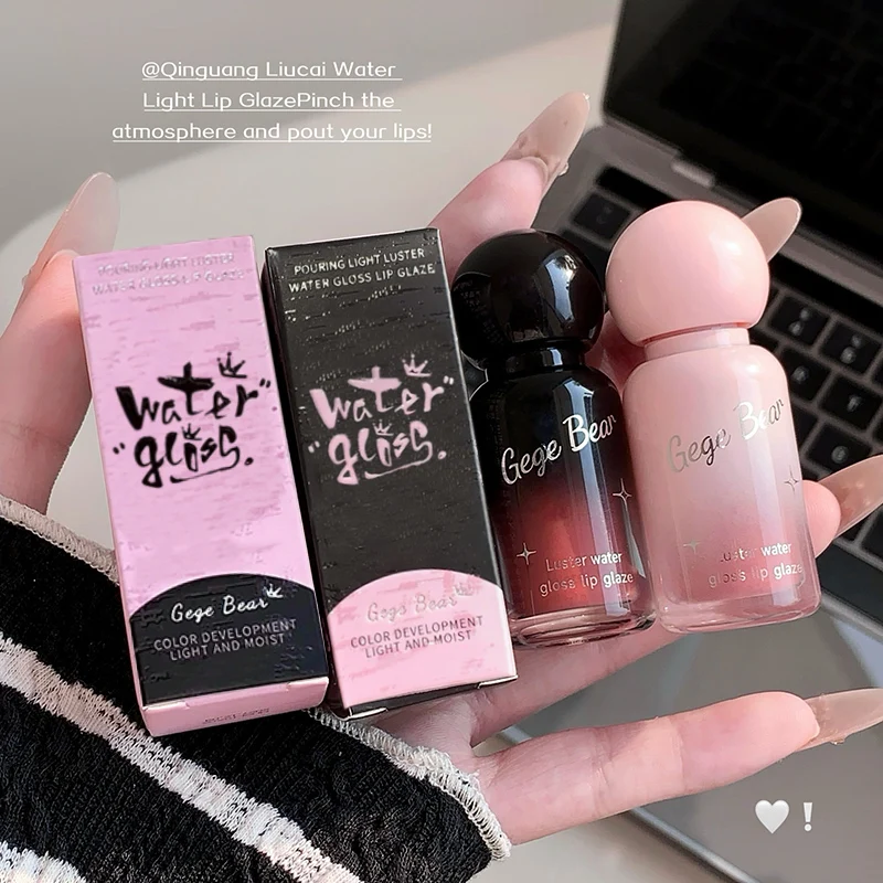 ملمع شفاه Gege Bear رقيق ومرطب وخفيف الوزن وحريري ومتعدد الاستخدامات #2