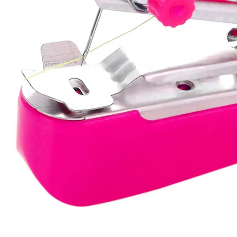 Mini Sewing Machine Fast Stitch Labor-saving Fabric Clothes Sewing Tool Handheld Quick Stitching Supplies Portable Sewing Machin
