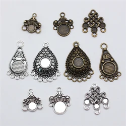 10pcs Jewelry Making Earring Making Parts Water Drop Earring Connector For DIY Earring Making