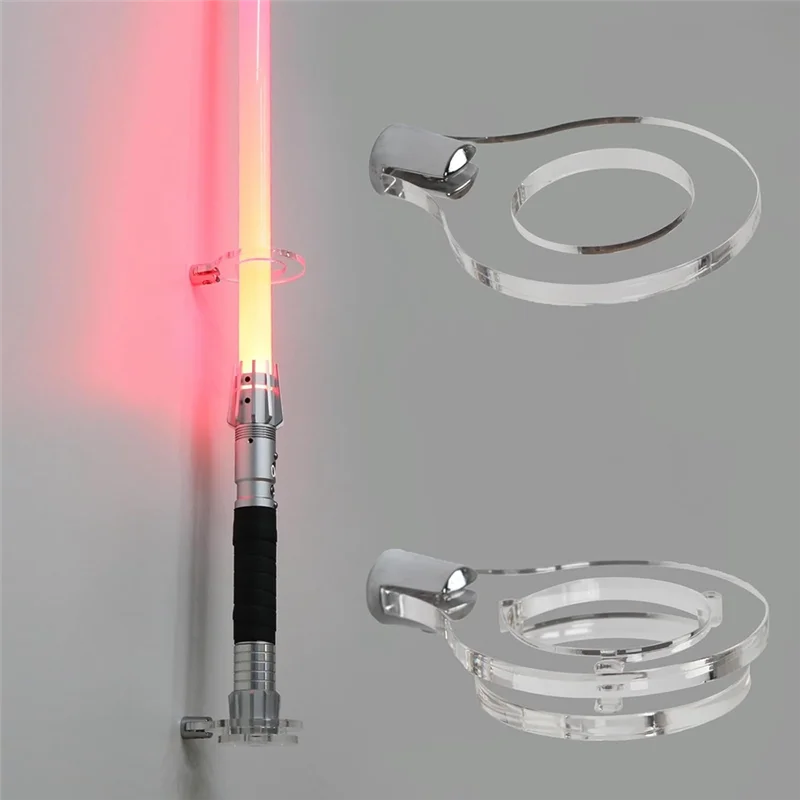 

WORTHOWN-Universal Acrylic Rack Lightsaber Display Lightsaber Stand Wall Display Holder