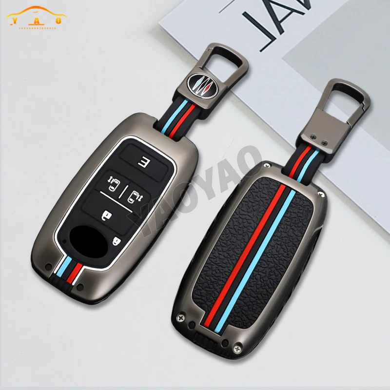 Zinc Alloy Car Remote Key Case Cover For Toyota Perodua Yaris Ativ Raize Veloz Avanza Rush Daihatsu Keyless