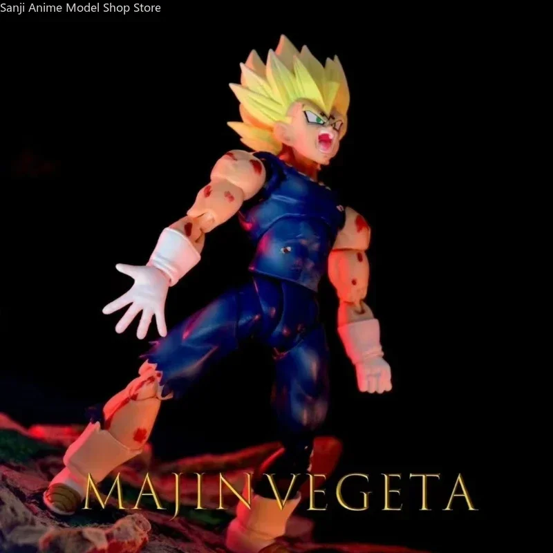 Tonsenarttoys-Dragon Ball Action Figure, S.H.Figuarts, Modelo Anime, Acessórios em PVC, Majin, Vegeta 02A, Ins, Em Stock