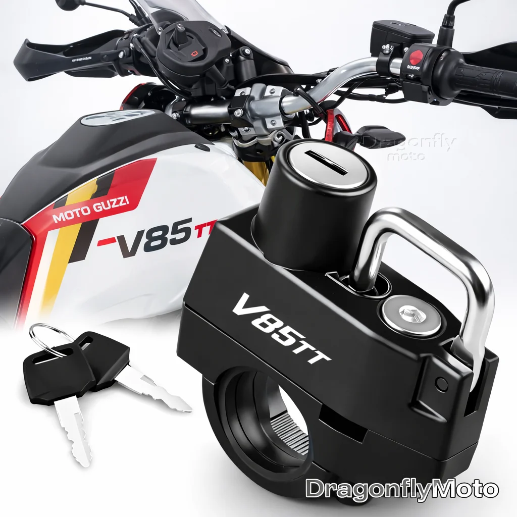 

Motorcycle Helmet Lock For MOTO GUZZI V85TT V 85 TT V85 TT Anti-theft Locker Helmet Lock Locking Device Rustproof Anti-theft