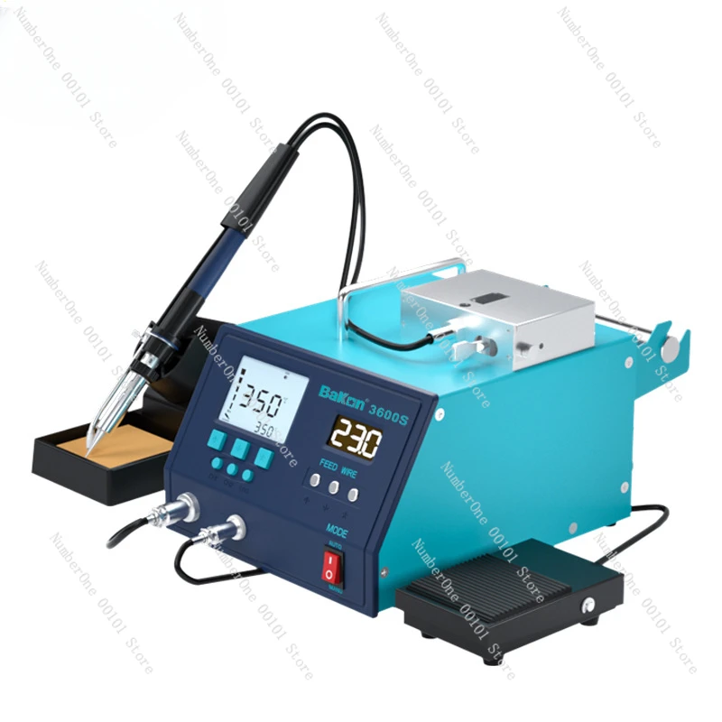 Bk3600s200w High-Power Digital Display Automatic Tin Feeding Electric Soldering Iron