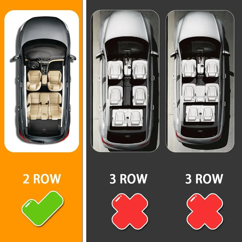 Cubierta de carga SUV retráctil para modelos 2022-2025: parasol de privacidad, protección antirrobo, fácil instalación