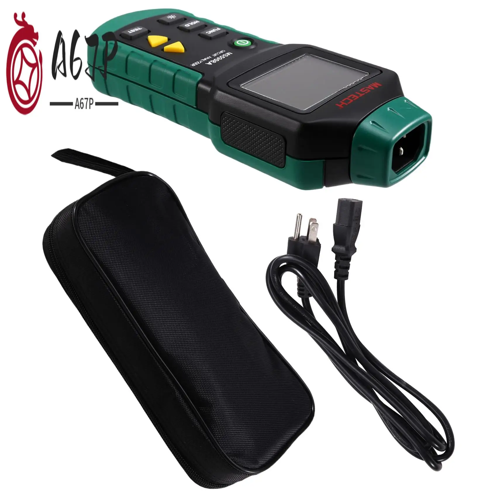 

A67P-MASTECH LCD Circuit Breaker Analyzer RCD Tester With Voltage GFCI Meter Mastech Socket Tester