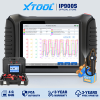 XTOOL InPlus IP900S Car Diagnostic Tools Automotivo Scanner ECU Coding Key Programming Active Test 38+ Services Topplogy Map FCA