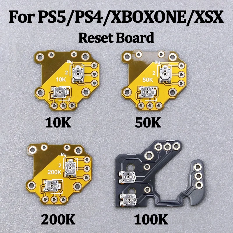 1PC For Xbox One Series S X Joystick Drift Repair Board Correction Board For PS4 PS5 Handle 3D Rocker Adjustment Reset Board