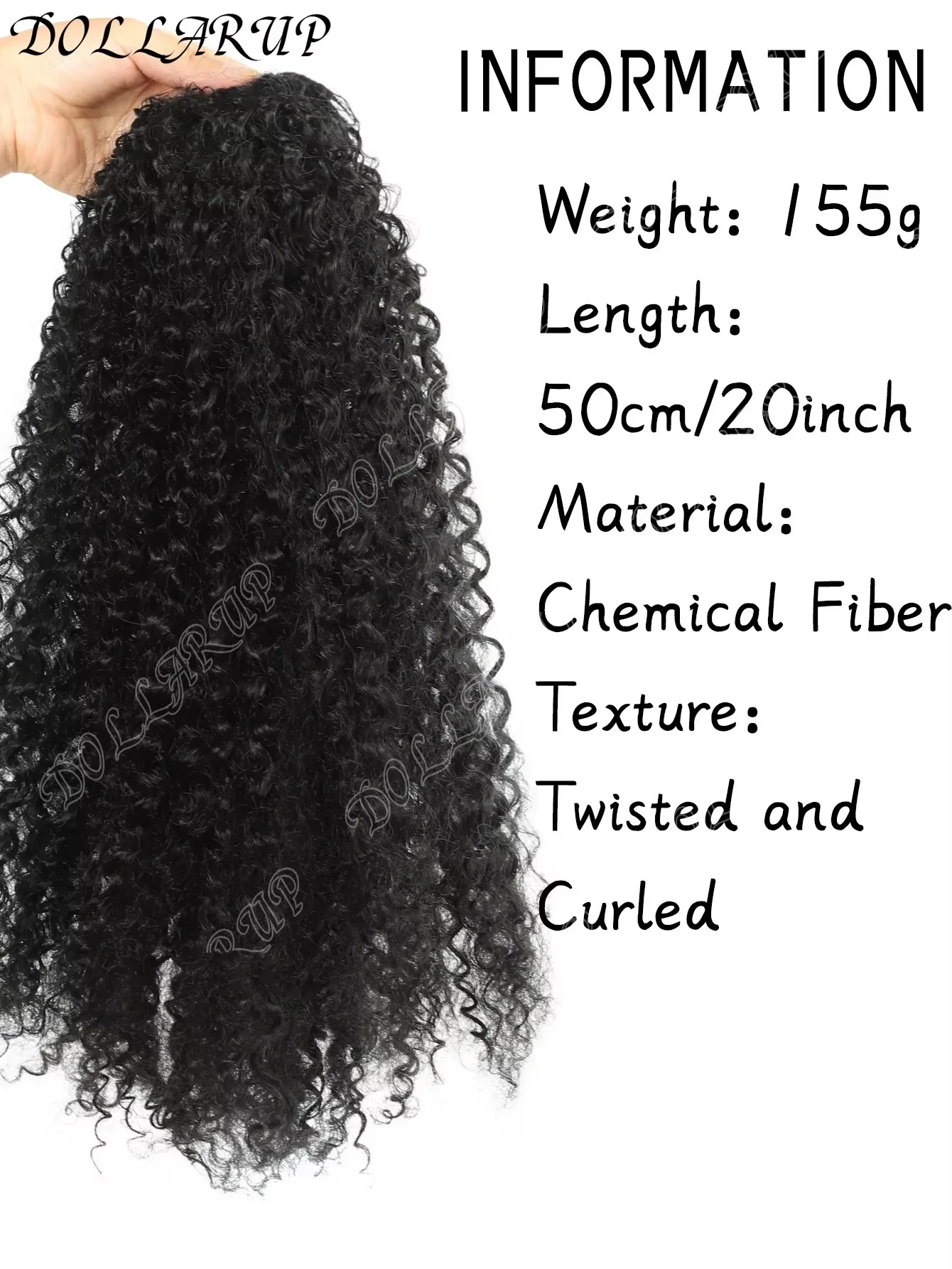 Jkl sintético curto afro kinky encaracolado rabo de cavalo pedaço de cabelo para afro-americano extensão rabo de cavalo afro kinky encaracolado rabo de cavalo