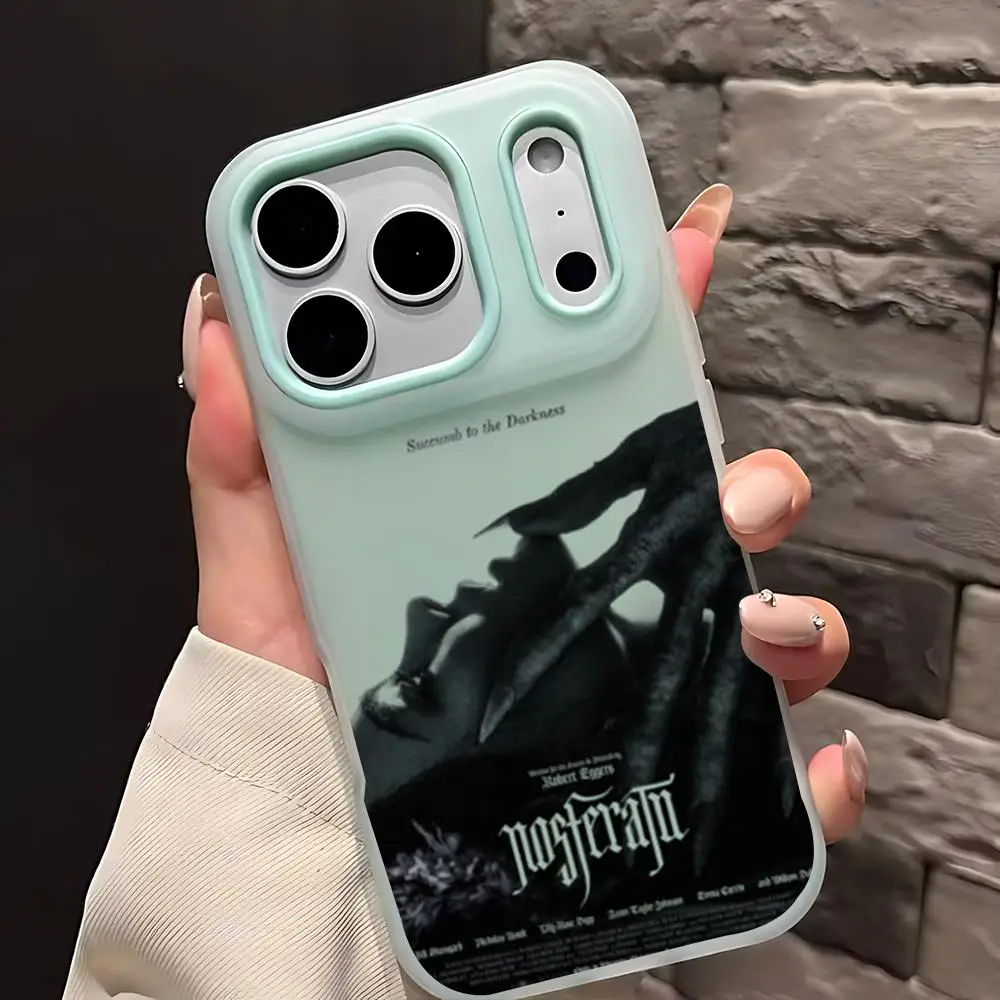 

Movie N-Nosferatu Phone Case Dual-Layer Shockproof Phone Case for iPhone17promax 16 Soft TPU Inner PC Back