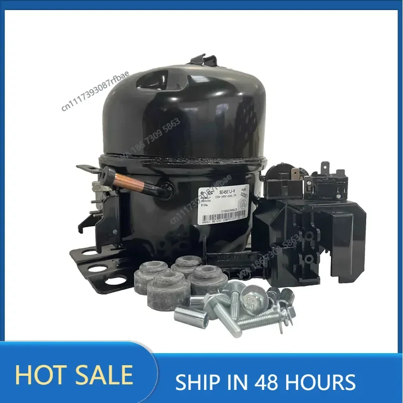 EE75H1F-U Reciprocating Compressor 1/3 R134a 110V 60HZ Household Mini Fridge Chiller Compressor