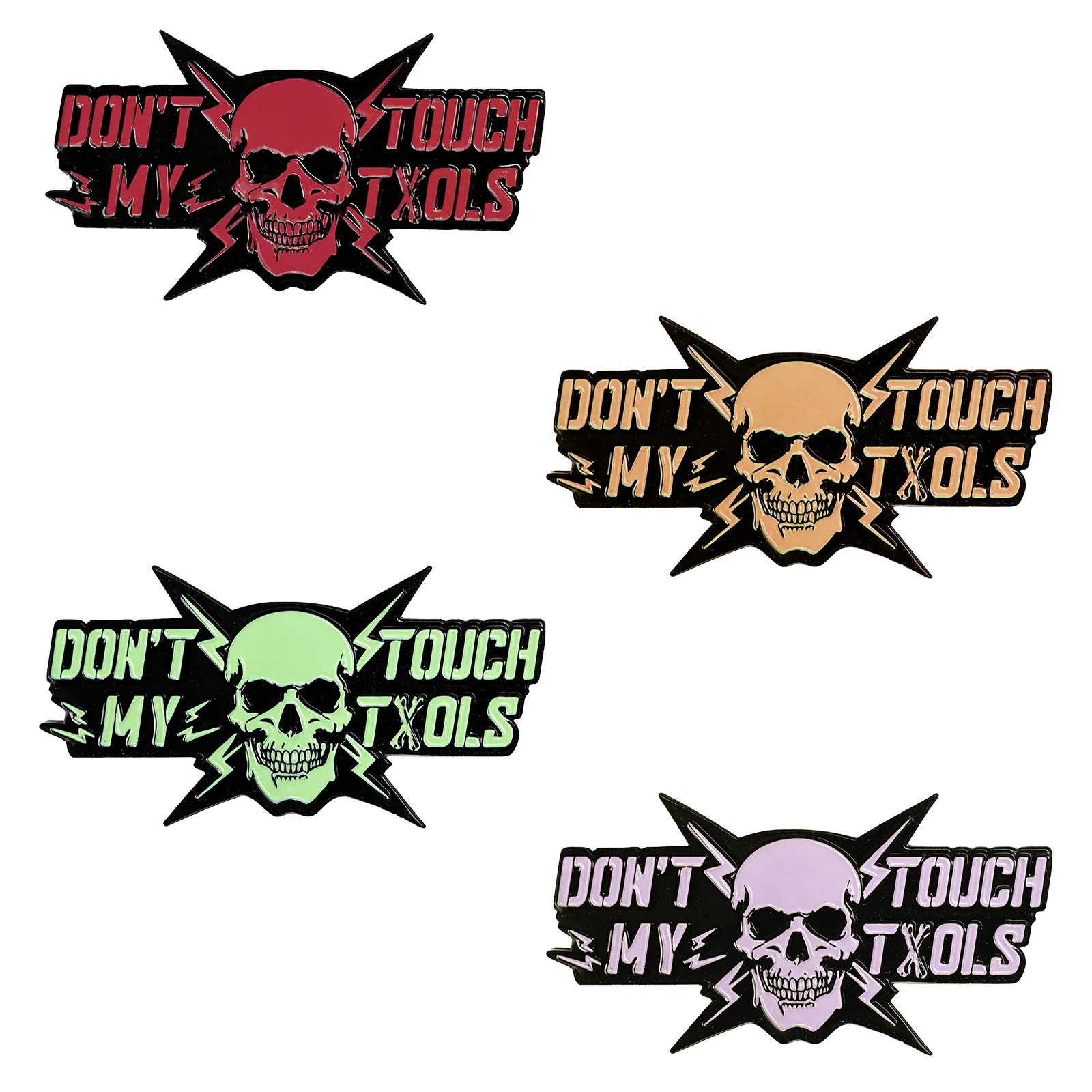 

1pcs 3D DON'T TOUCH MY TOLS car emblems,decorative items.Suitable for decorating the rear side of cars,trucks,and SUV,waterproof