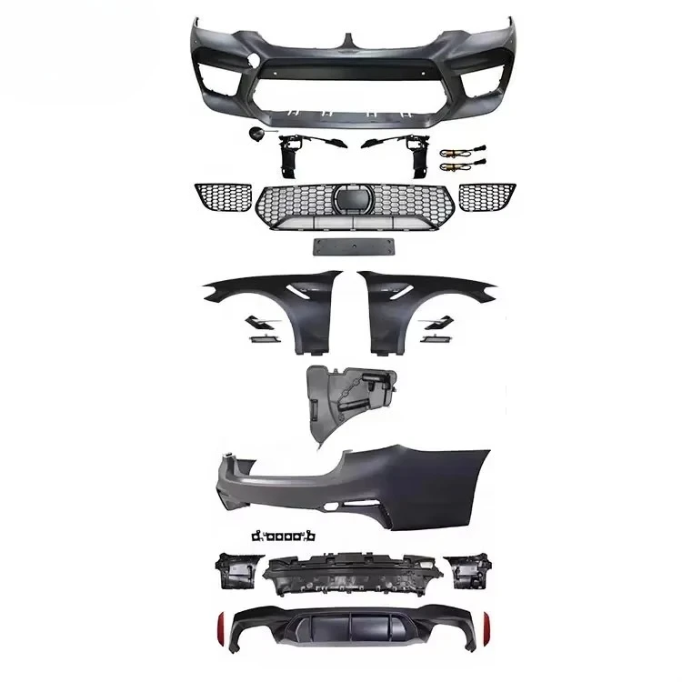 

Hot-sale M5 Style Body Kit for 5 Series G30 G38 2017-IN Front Bumper Rear Bumper Side Skirts Car Bumpercustom