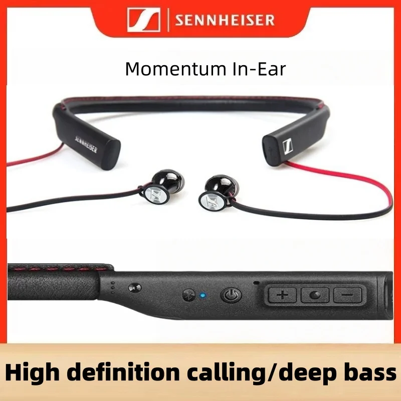

Беспроводные Bluetooth-наушники Sennheiser Momentum In-Ear, спортивная гарнитура с шумоподавлением, NFC-наушники