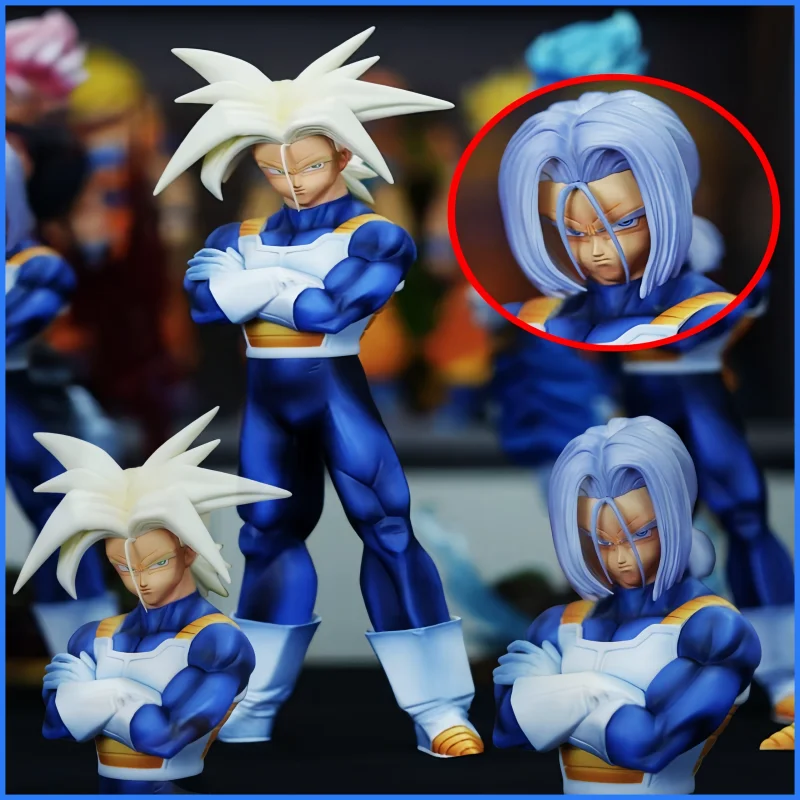 

Dragon Ball Figures Anime Torankusu Figure Two Heads Trunks Figurine Pvc Collection Model Decoration Doll Statue Toys Kids Gifts