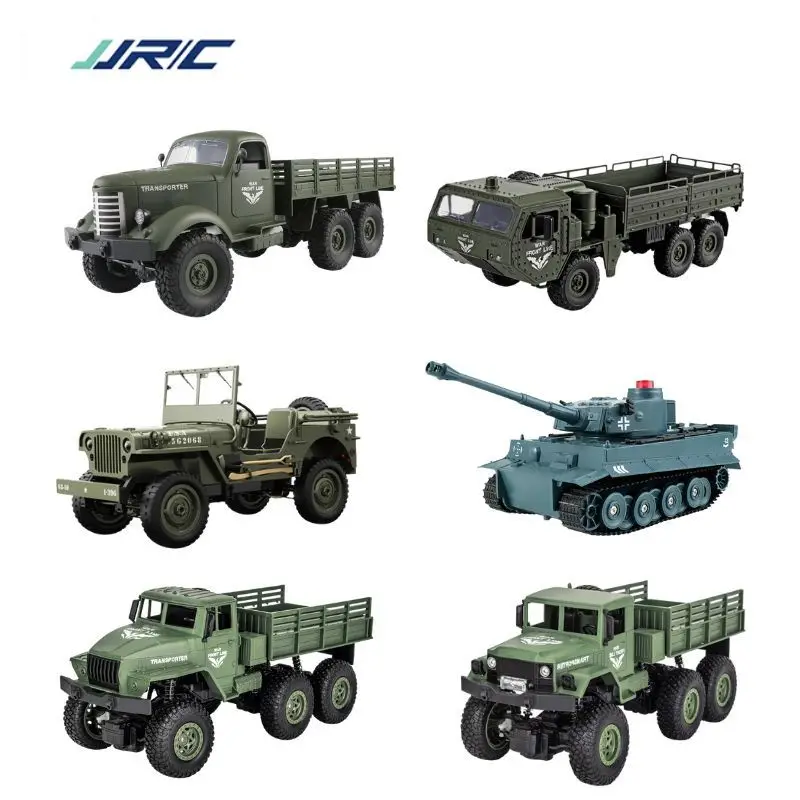 JJRC C8815 Q60 Q75 Q85 Q68 Q69 2.4G RC truck, toy remote control off-road crawler military vehicle for boys and adult boys gift