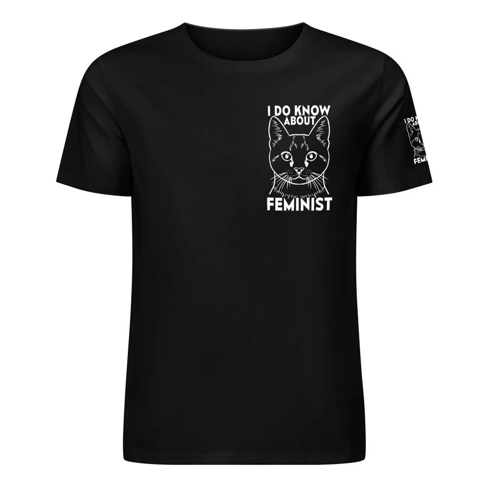 Is Your Cat Ready Classic zum Verkauf T-Shirt Rundhals Move Top T-Shirt Brust und Manschette Top Qualität Aaktivität Wettbewerb Lustiges Vintag