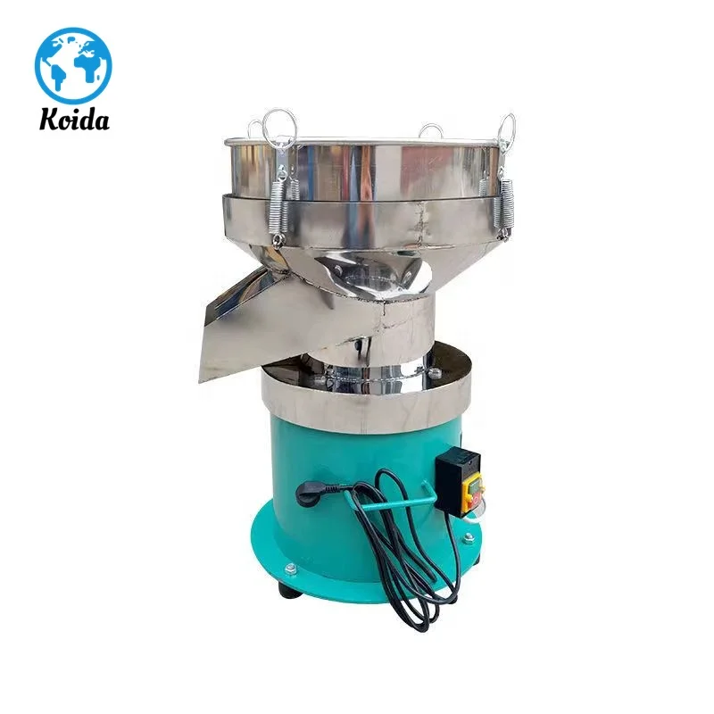 Gold Seller Small plastic powder vibrating screen electrostatic spraying powder flour screen