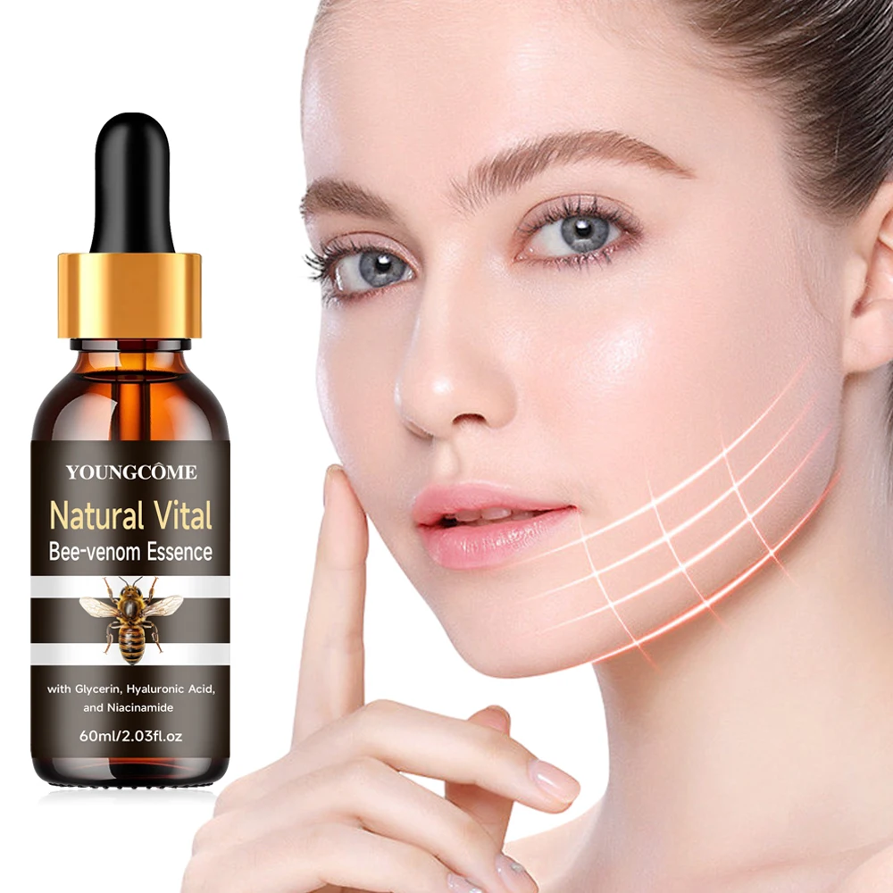 Bee Venom Anti Wrinkle Essence Anti-aging Polypeptide Hyaluronic Acid Essence Can Repair Moisturize and Tighten Facial Skin