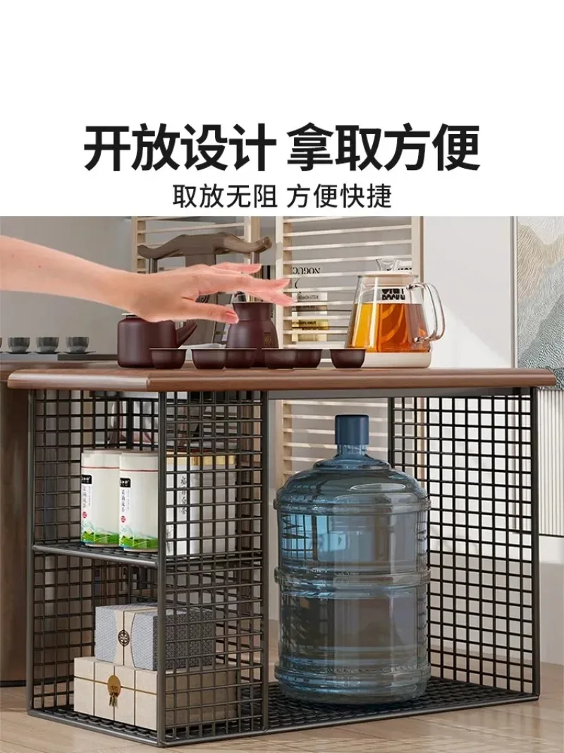 Sofa Living Room Side Cabinet Multi-layer Storage Rack Tea Table Mobile Coffee Table Small Table Balcony Tea Home Side Cabinet view 3