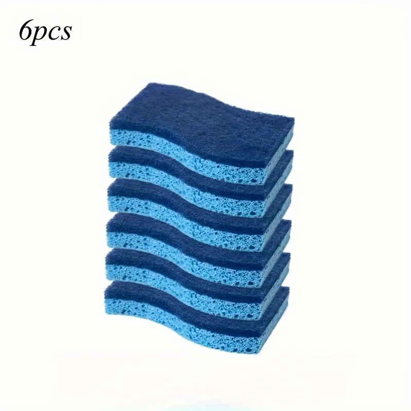 12Pcs Ultra-Absorbent Multi-Purpose Cleaning Sponge Double Sided Household Use Durable Kitchen Cleaning Tool