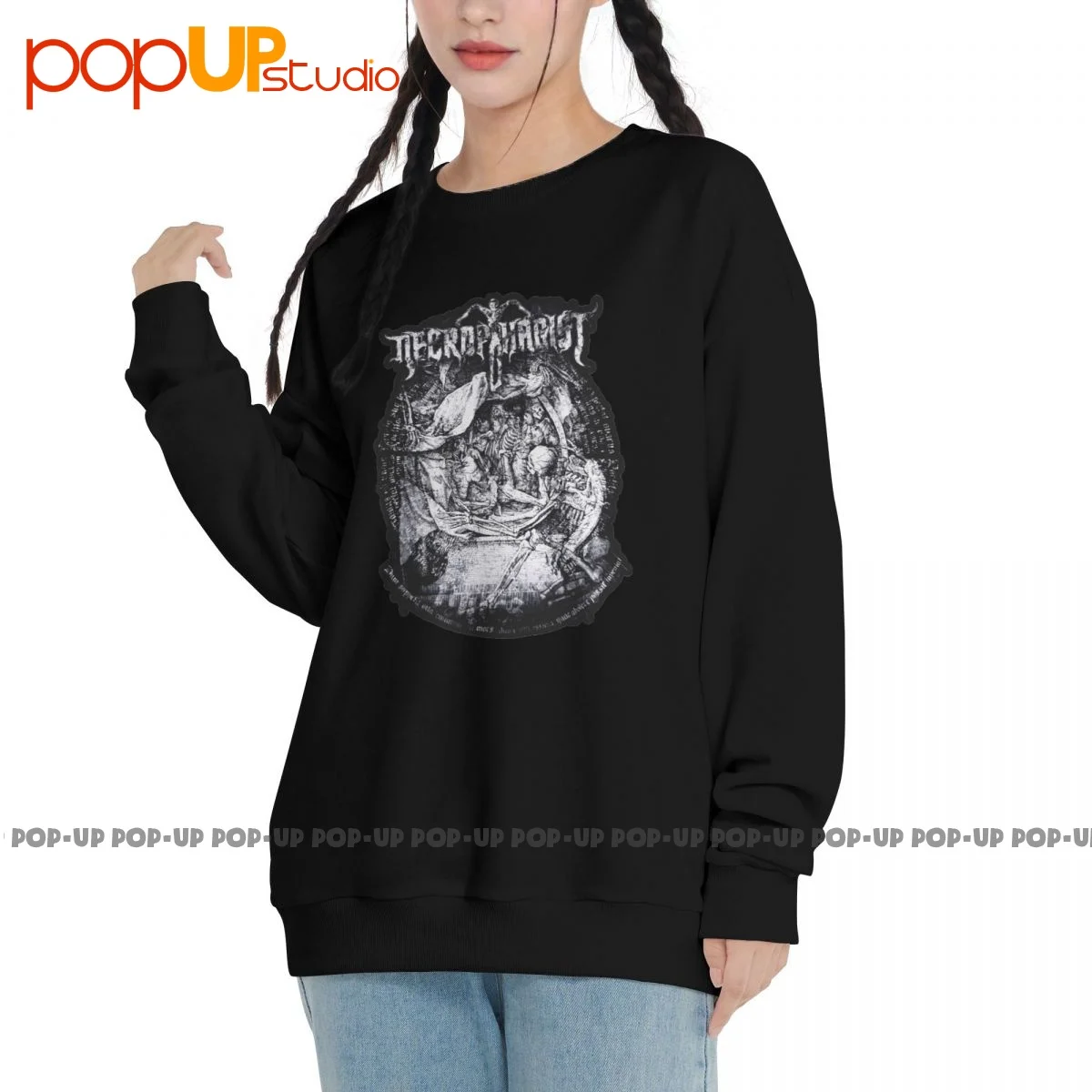 Necrophagist Mors Sweatshirt Pullover Shirts New Unique Harajuku Best Seller