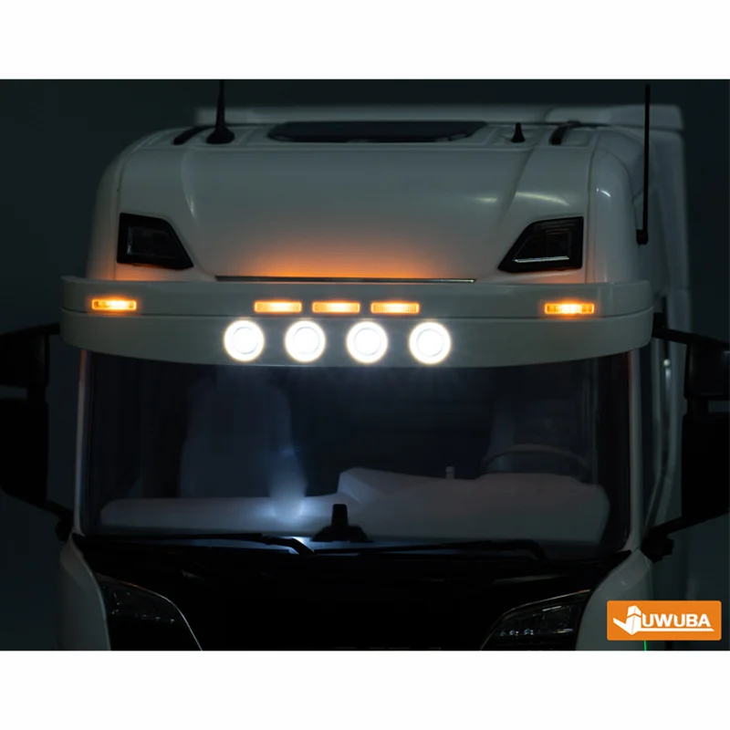 타미야 RC 트럭 스카니아 770S 6x4 56368 56371 56379 자동차용 1:14 스케일 플라스틱 선바이저