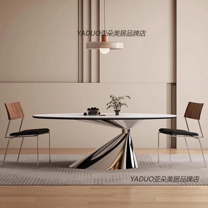 Lounge Marmor Esstisch Kaffeetisch Modern Platzsparend Wohnzimmer Esstisch Beistelltisch Hautpflege Juegos De Comedor Trendige Möbel