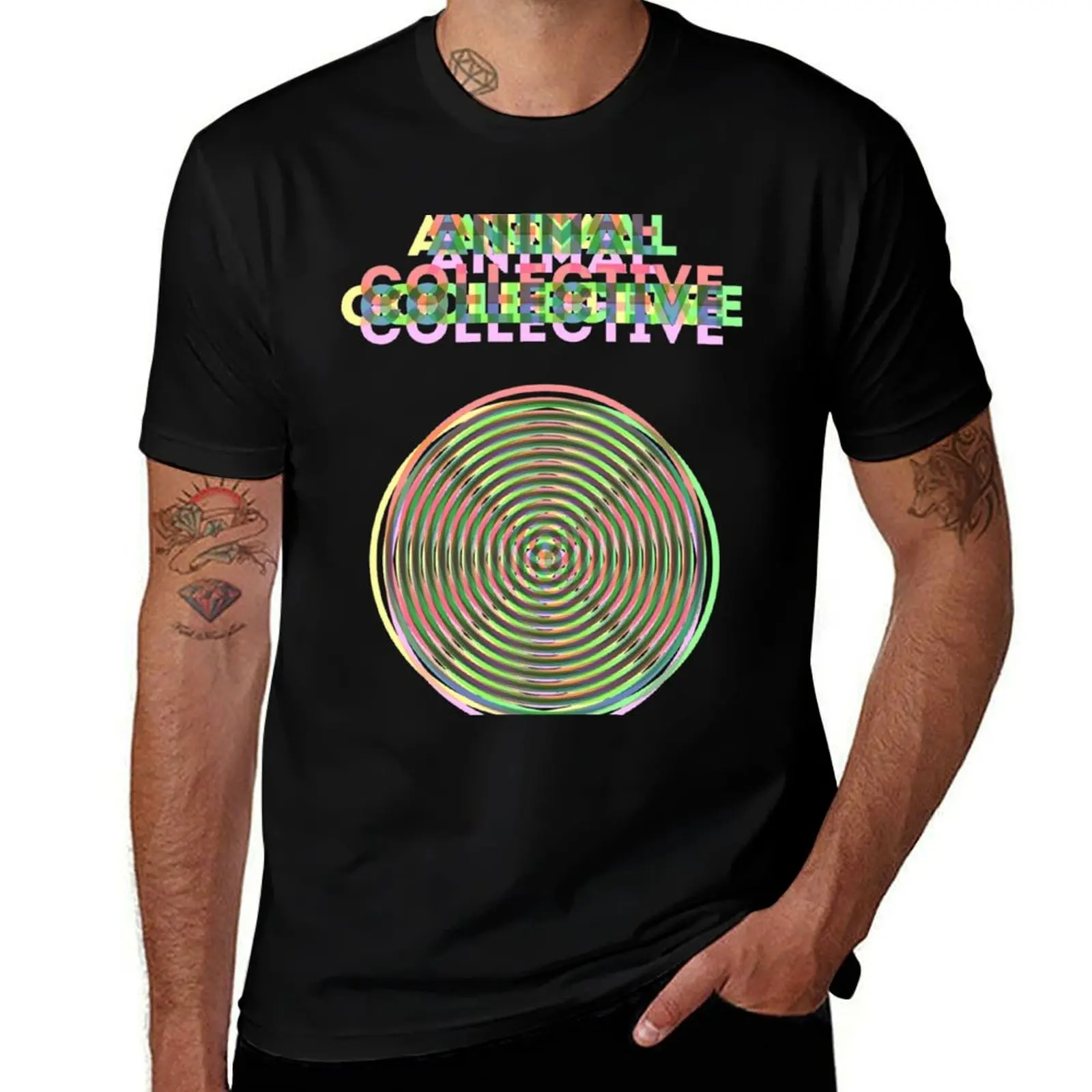 

Animal Collective Psychedelic T-Shirt T-Shirt Man t-shirt football t shirt t shirts for men