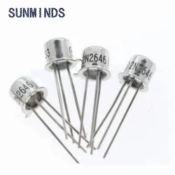 2PCS 2N2646 2N2907A 2N2222A 2N2905A 2N2219A TO-18 Power Amplifier Transistor