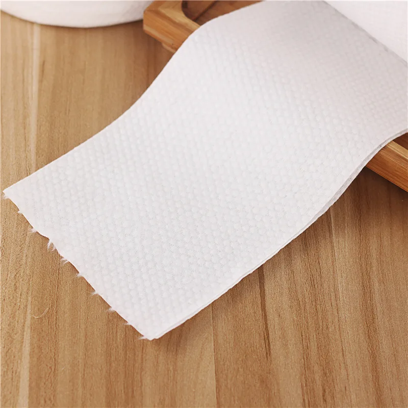 Extra Thick Disposable Facial Towels - Gentle and Absorbent Cotton Makeup Remover Wipes