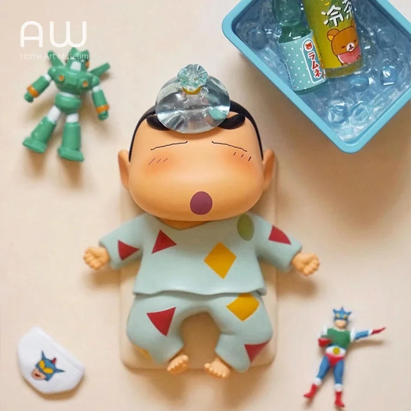 Blind Box Crayon Shin-Chan Clean Nohara Kobayashi Daily Life 1pc Action Figure Collectible Toy Desktop Decoration Collection Gif