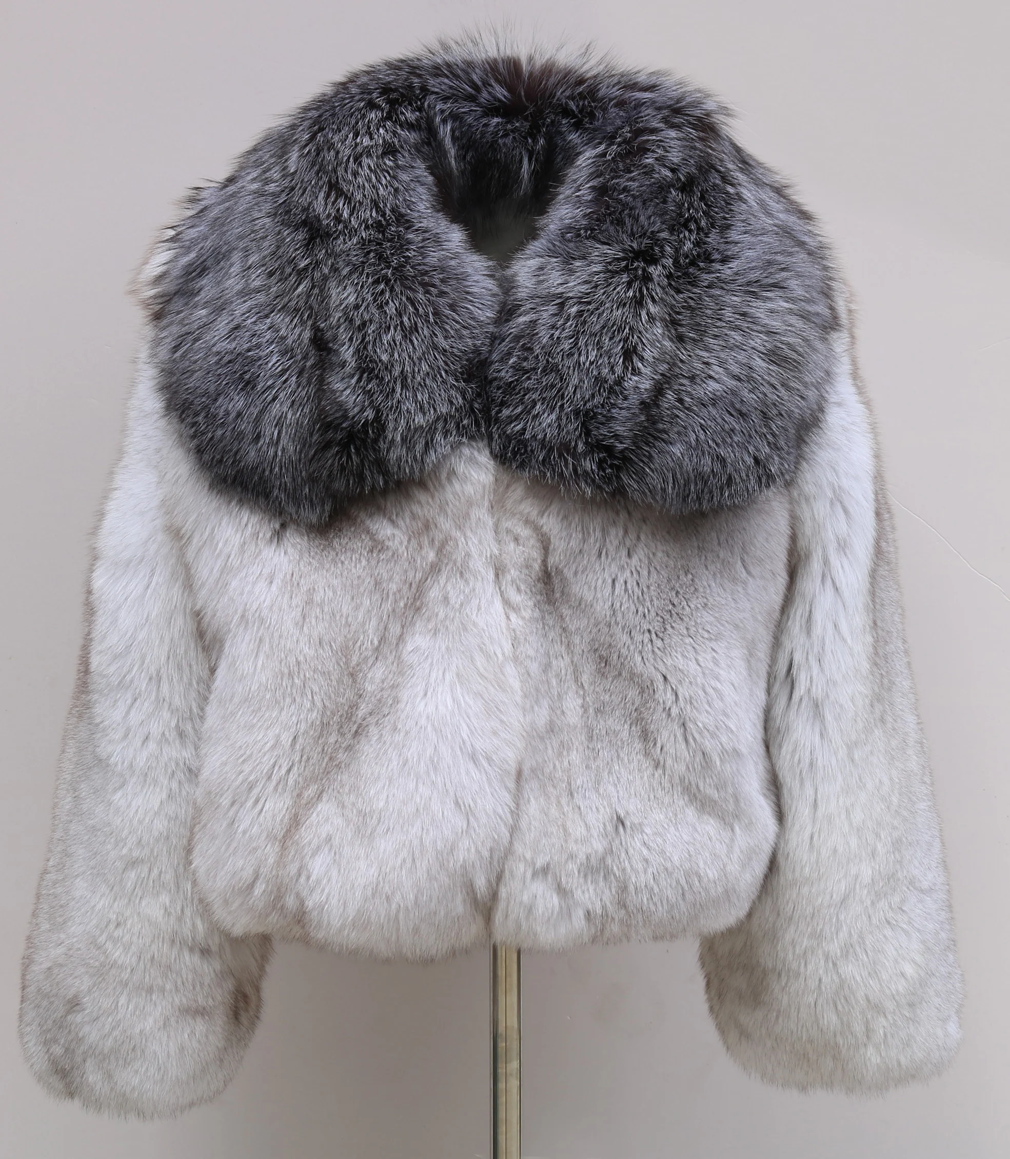 겨울 럭셔리 리얼 폭스 모피 코트 여성 자켓 패션 따뜻한 탱크 탑 플러스 사이즈 아웃웨어 패션 streetwear