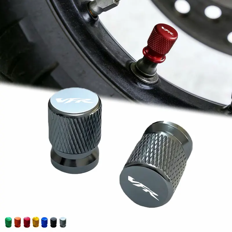 Tapas de Válvula de Neumático de Aluminio CNC para HONDA VFR 800 1200x VFR800 VFR800X VFR800F VFR1200x Crosstourer, Accesorios para Ruedas