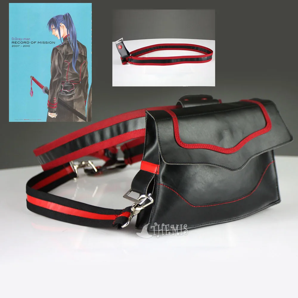 MMGG D.Gray-man Cosplay Accessories Waist Bag Plush Size Regular Size Custom Made Size For Belt Length