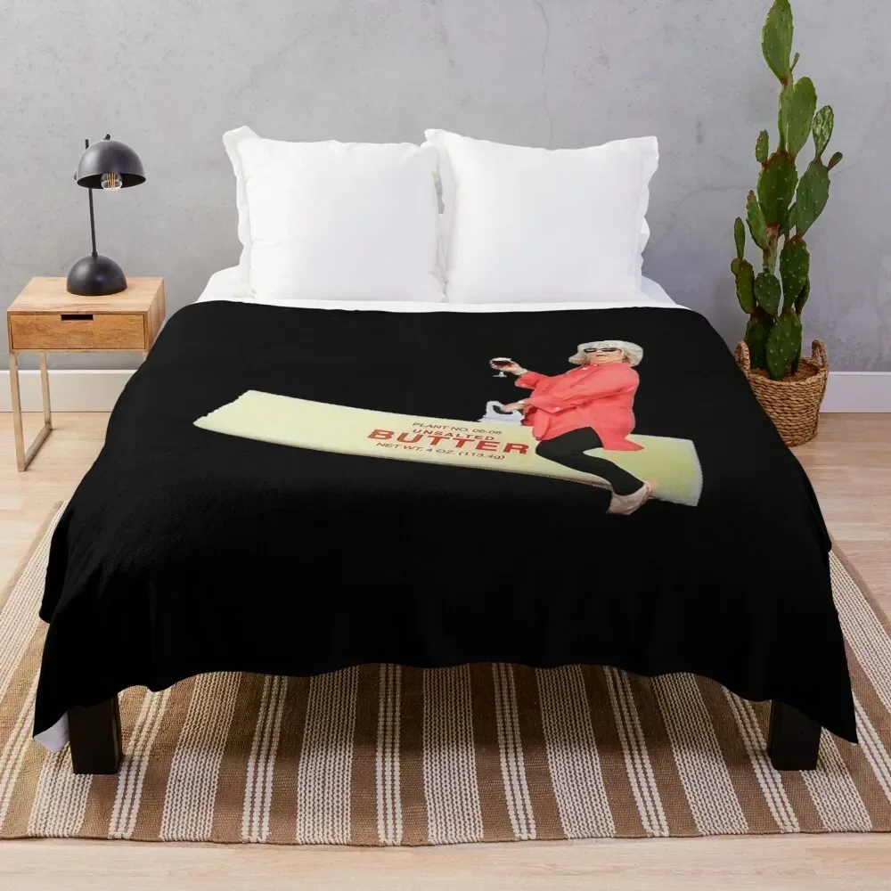 

paula deen riding butter Throw Blanket Heavy Thermals For Travel Blankets