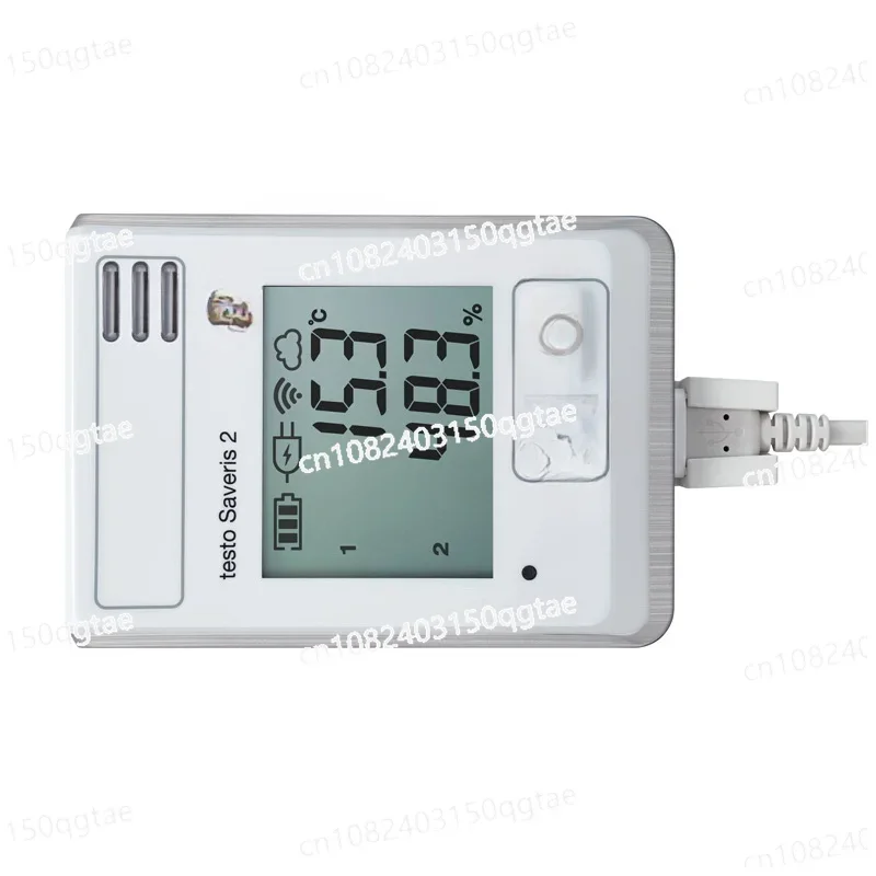 WiFi Data Logger with  Display and  Integrated Temperature and Humidity Probe