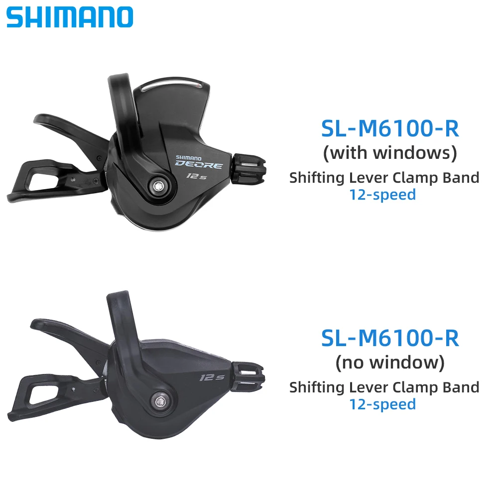 SHIMANO DEORE M6100 12 Speed Derailleurs Shifter Lever RD-M6100-SGS Derailleur 12V 12S MTB Bicycle Original Parts