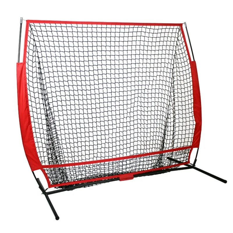 

5-Foot baseball practice net rebound net with hole Children's baseball training net Poker portable