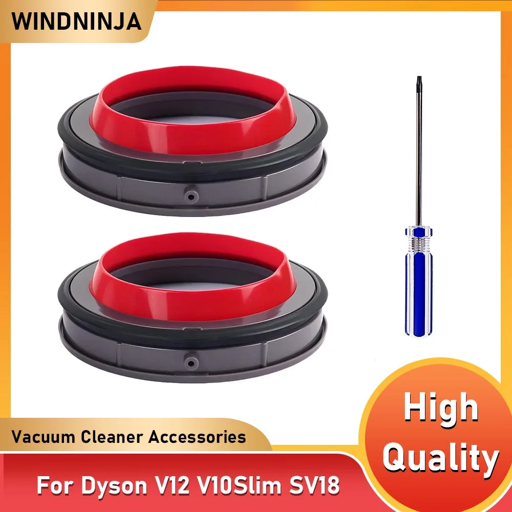 صندوق الغبار العلوي حلقة لإحكام الإغلاق الثابتة لدايسون V12 V10Slim SV18 مكنسة كهربائية استبدال مرفق إكسسوارات قطع غيار