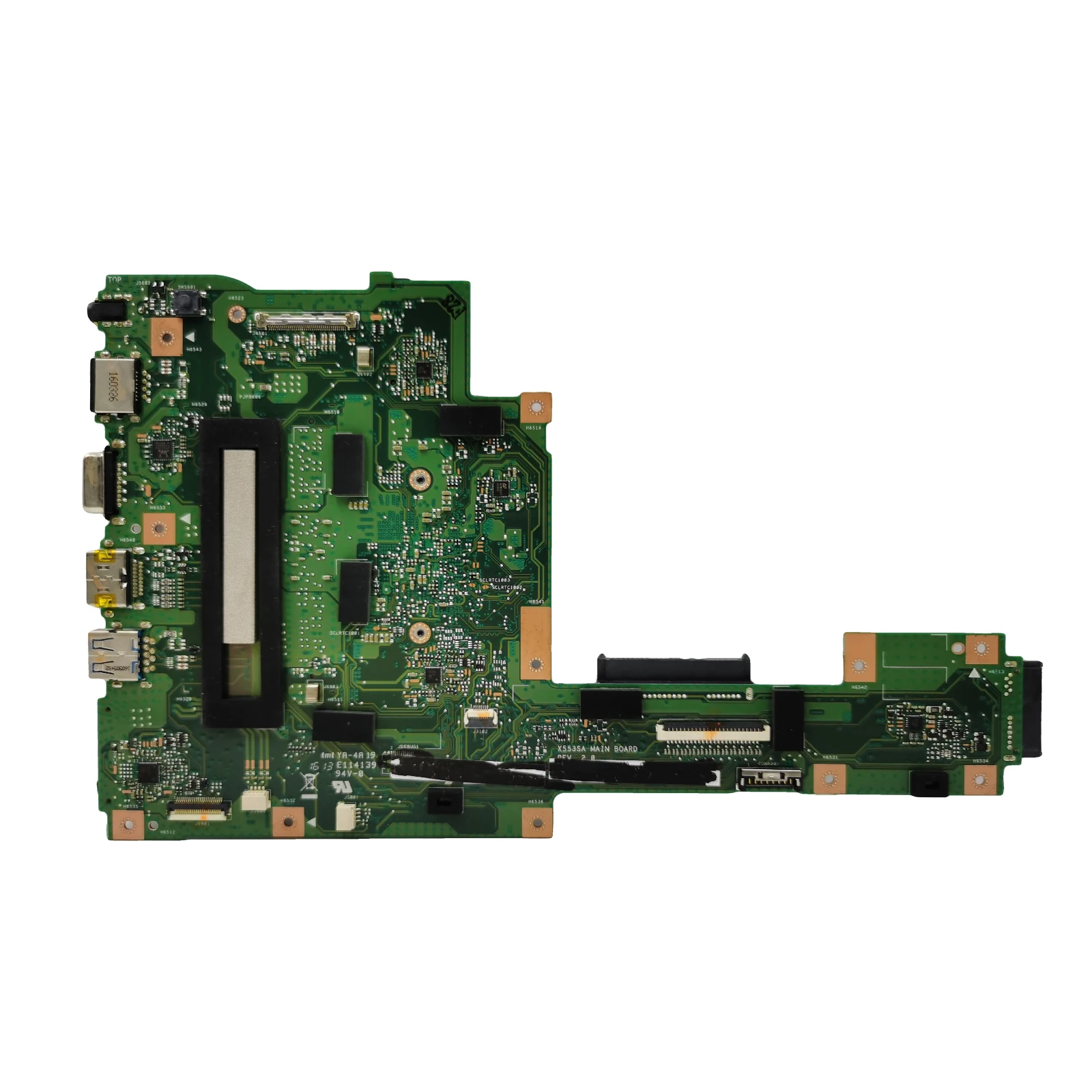 Imagem -02 - Placa-mãe do Portátil Akemy X553sa Placa-mãe para Asus X553s P553sa D553sa A553sa N3050 N3700 N3710 Ddr3l